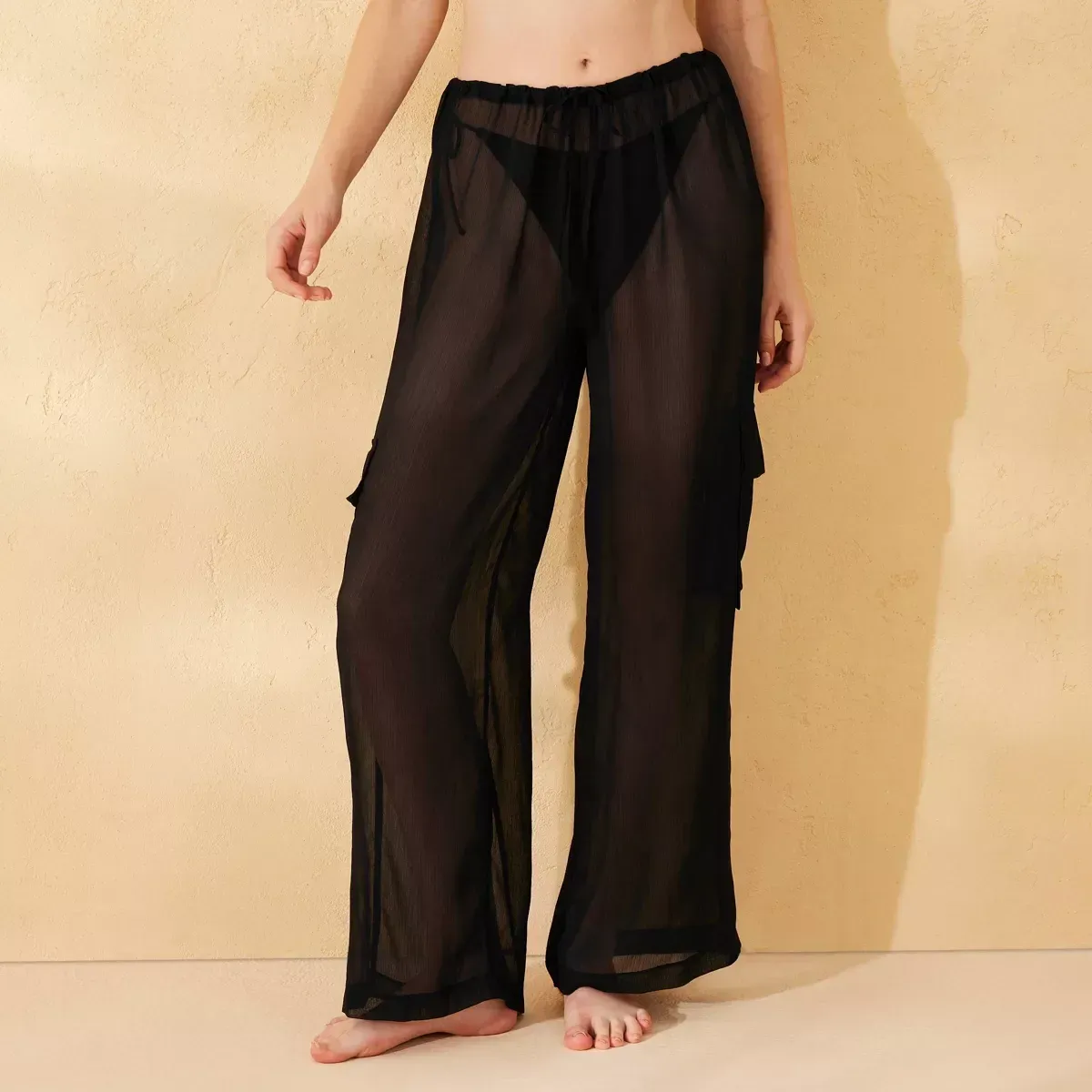 Wild Fable black sheer beach pants